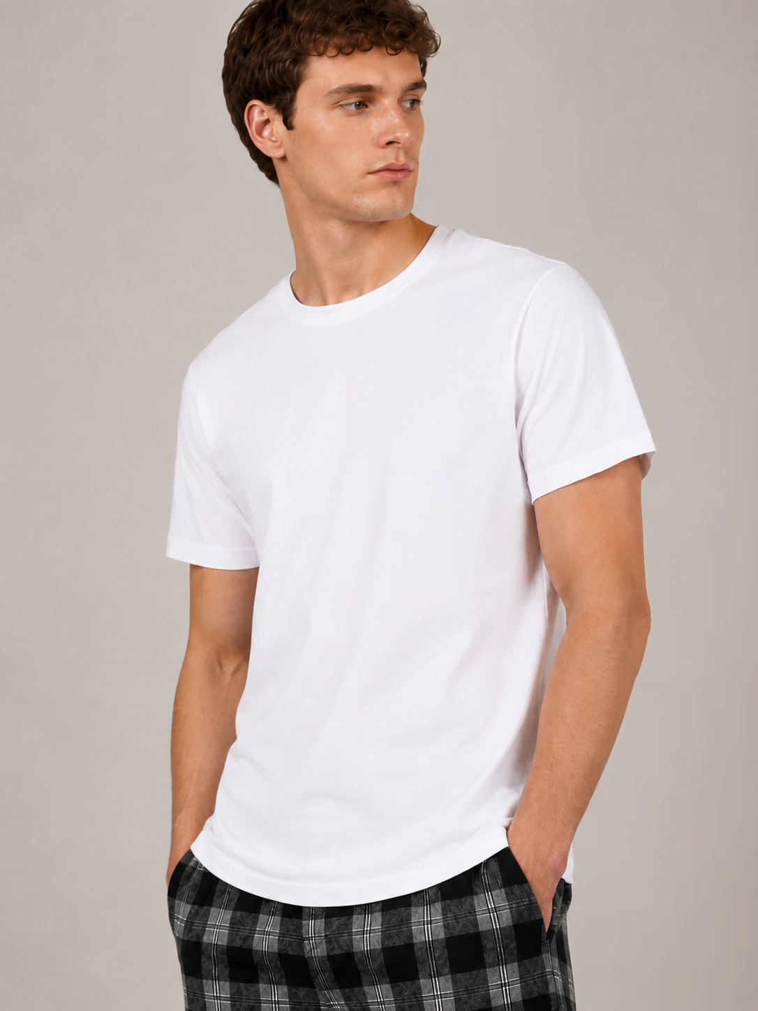 T-shirt Blanc pour Homme