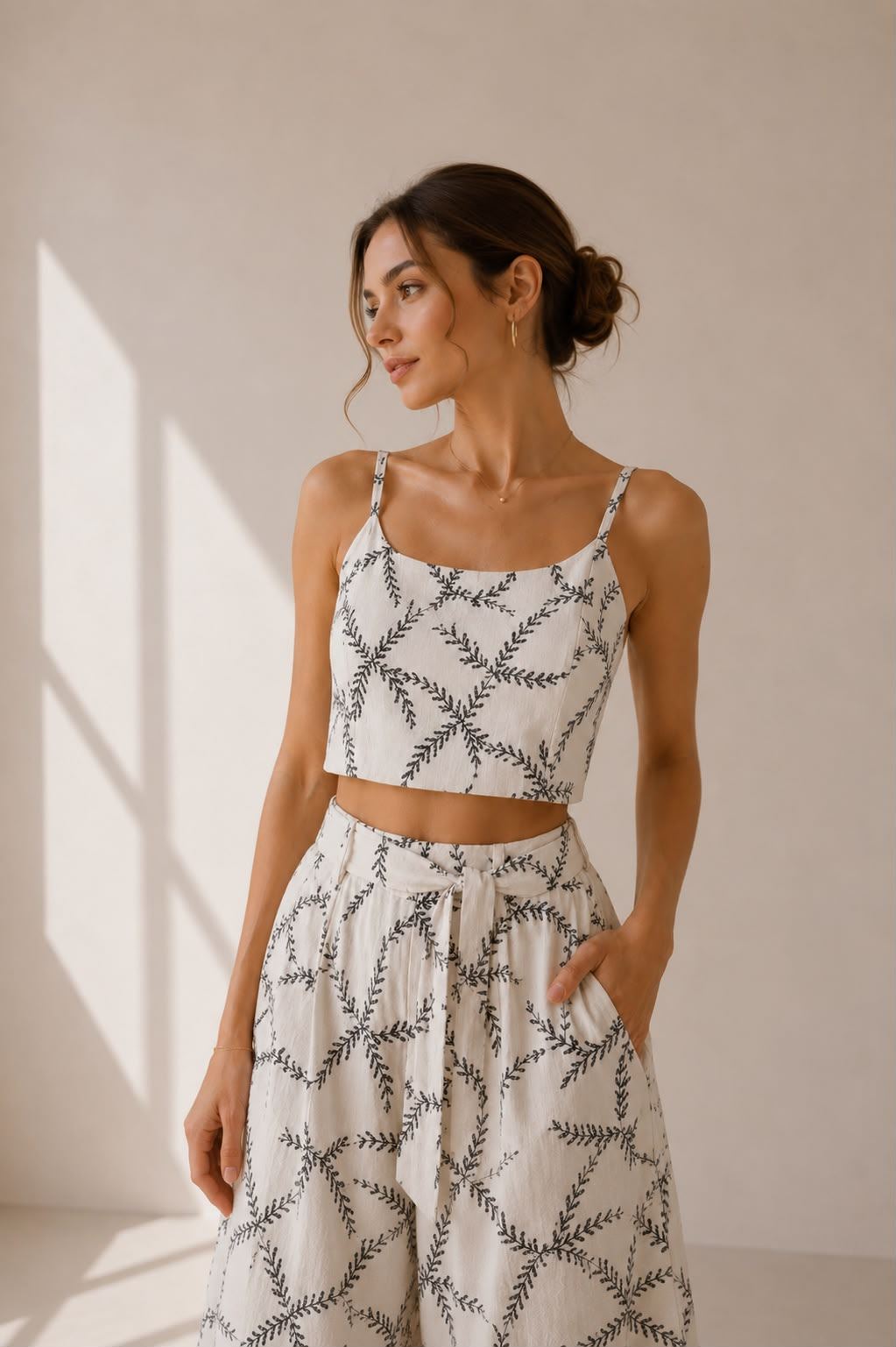 Embroidered Set