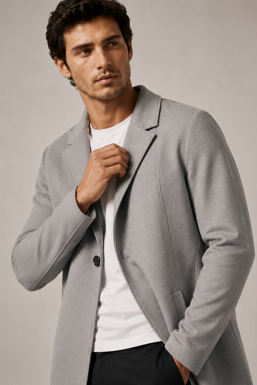 Grey Men's Jacket