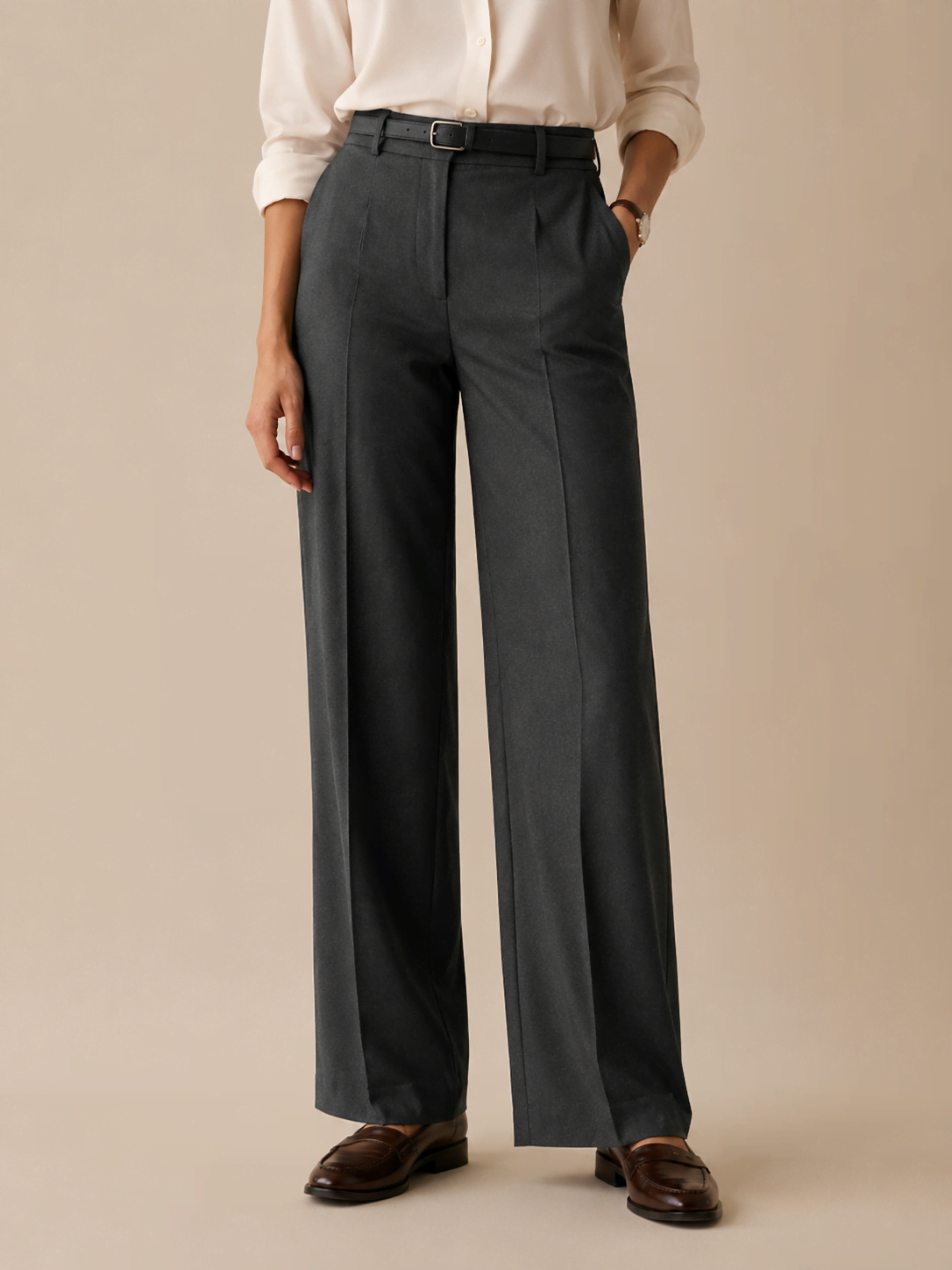 Grey Women's Trousers