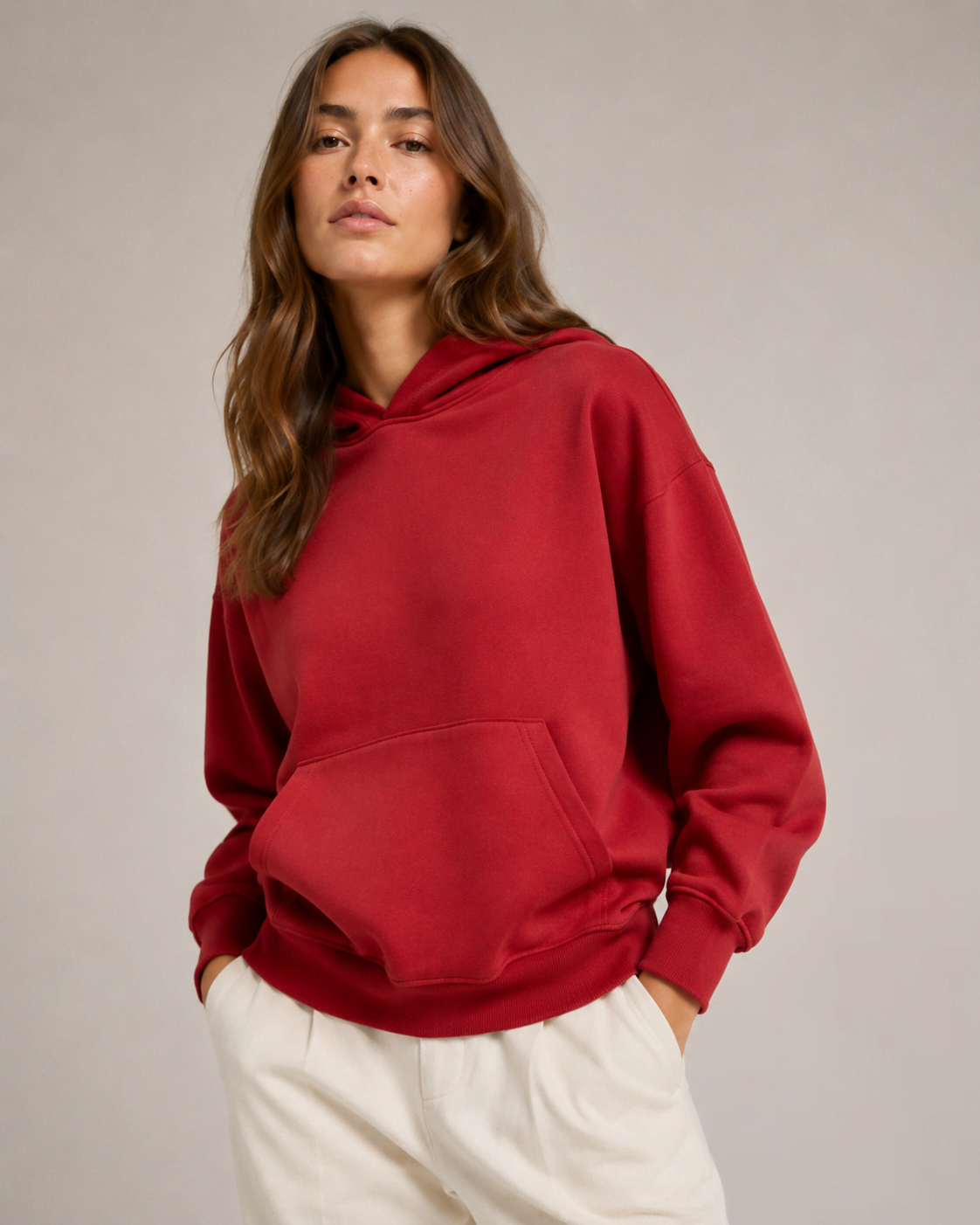 Sweatshirt Rouge pour Femme