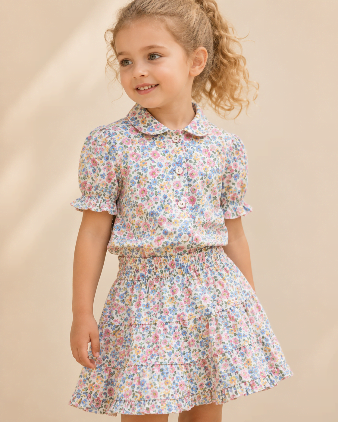 Girl's Skirt Set