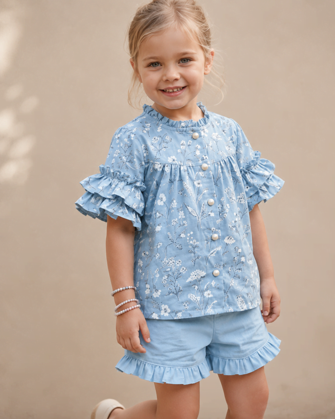 Girl's Shorts Set