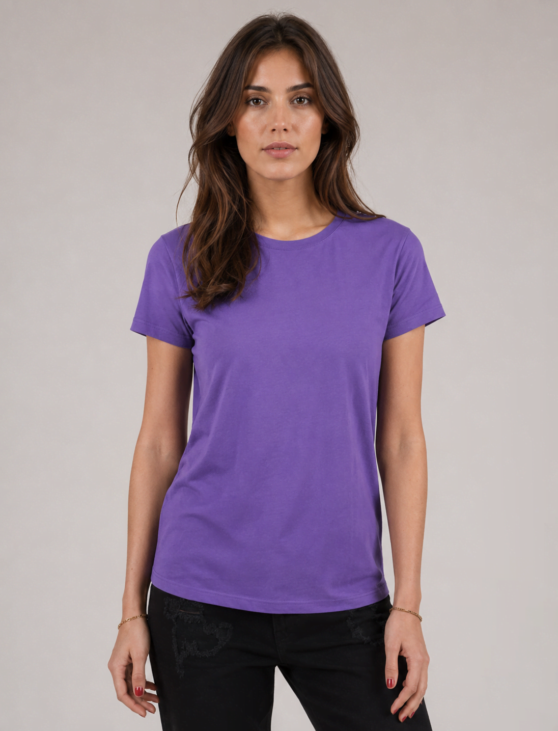 T-shirt Violet pour Femme