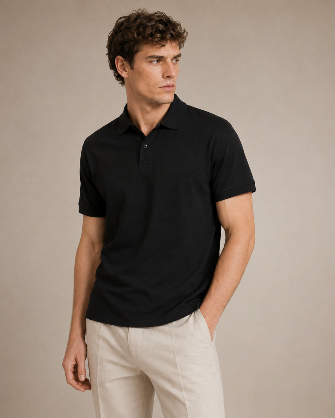 T-shirt Col Polo