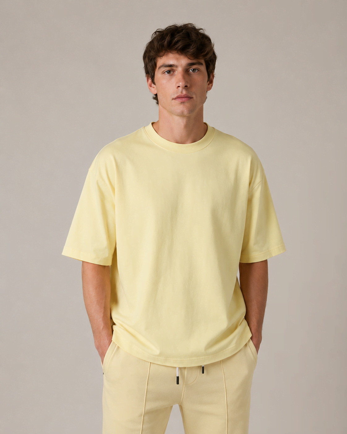T-shirt Jaune pour Homme