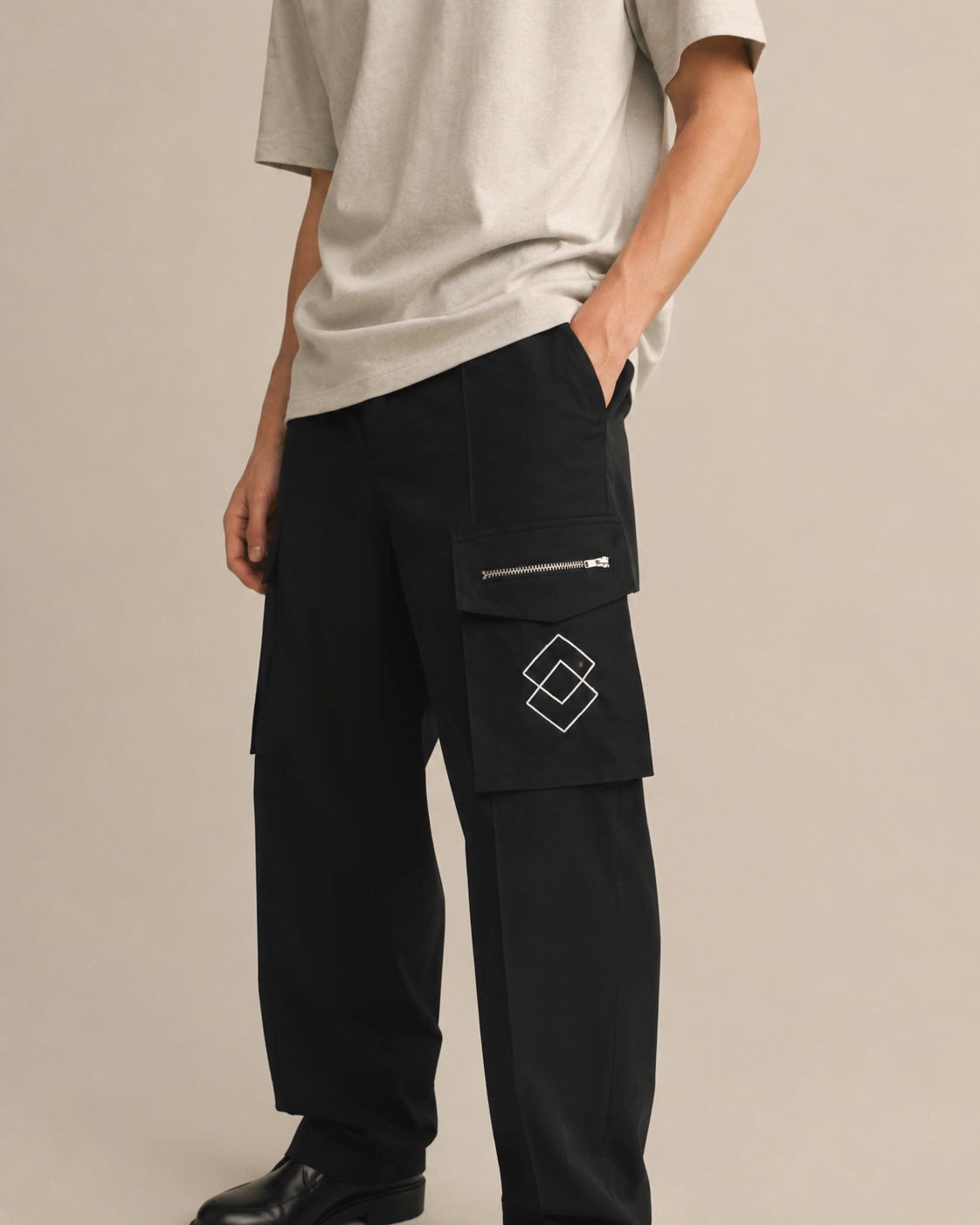 Black Men's Trousers